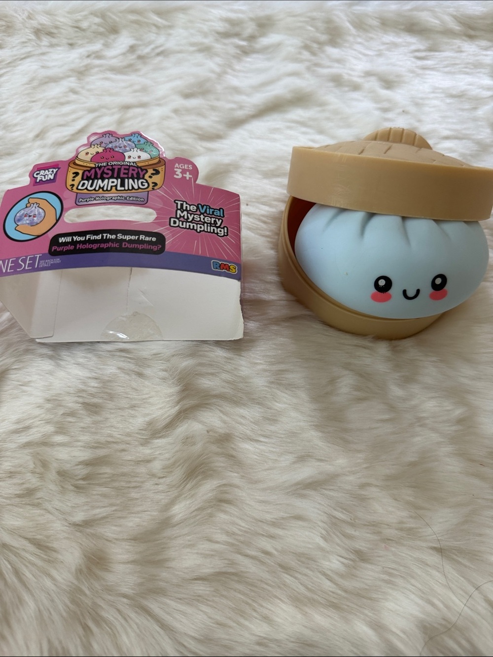 RMS Purple Holographic Mystery Dumpling  - baby blue